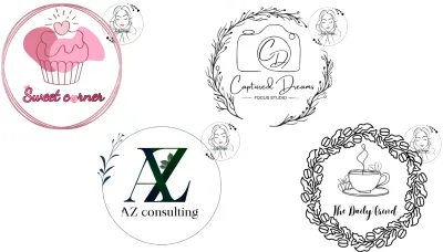 سأقوم بتصميم شعار احترافي ومبتكر يمثل هويتك التجارية أو مشروعك بدقة.